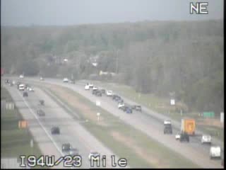 I-94 @ 23 Mile-Traffic closest to camera is traveling west (1038) - USA