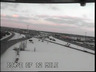 I-94 @ E of 12 Mile-Traffic closest to camera is traveling West (1046) - USA