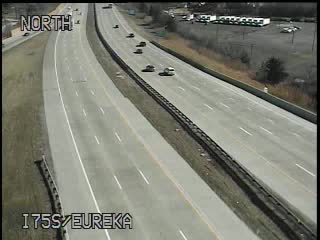 I-75 @ Eureka Rd-Traffic closest to camera is traveling south (1116) - USA