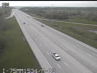 I-75 @ M-13-Traffic closest to camera is traveling north (2031) - USA