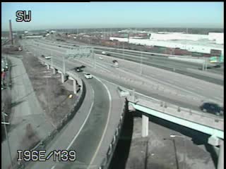 I-96 @ M-39-Traffic closest to camera is traveling east (1060) - USA