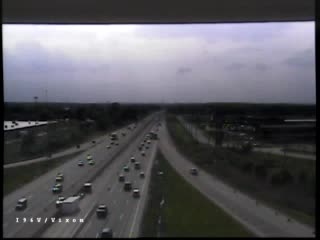 I-96 @ Wixom Rd-Traffic closest to camera is traveling west (1062) - USA