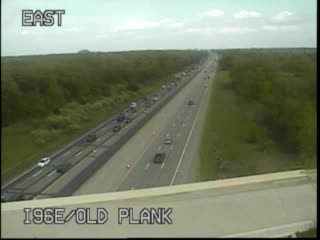 I-96 @ Old Plank-Traffic closest to camera is traveling east (1063) - USA