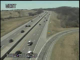 I-96 @ Milford Rd-Traffic closest to camera is traveling west (1065) - USA