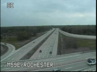 M-59 @ Rochester-Traffic closest to camera is traveling east (1076) - USA