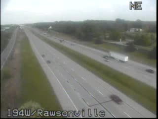 I-94 @ Rawsonville-Traffic closest to camera is traveling west (1096) - USA