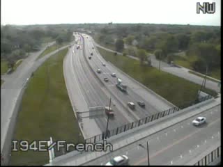 I-94 @ French-Traffic closest to camera is traveling east (1111) - USA