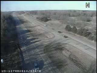 US-127 @ State Rd-Traffic closest to camera is traveling south (2061) - USA