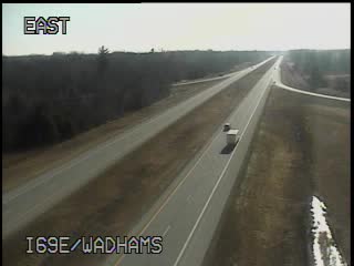 I-69 @ Wadhams-Traffic closest to camera is traveling east (2096) - USA