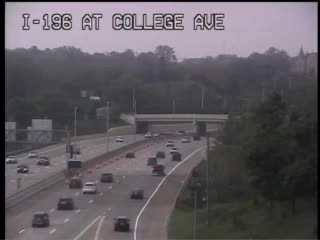 I-196 @ College Ave-Traffic closest to camera is traveling east (504) - USA