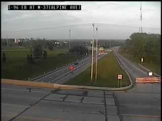 I-96 @ M-37-Traffic closest to camera is traveling east (2141) - USA