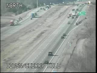 I-275 @ Cherry Hill-Traffic closest to camera is traveling south (2192) - USA