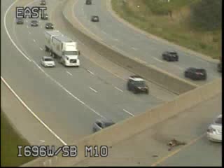 I-696 @ M-10 S-Traffic closest to camera is traveling East (2221) - USA