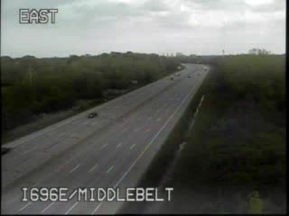 I-696 @ Middlebelt-Traffic closest to camera is traveling east (2222) - USA