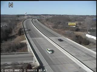US-23 @ Barker-Traffic closest to camera is traveling south (2345) - USA