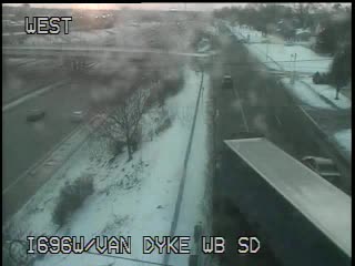 I-696 @ Van Dyke-Traffic closest to camera is traveling West (2239) - USA