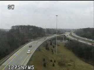 I-275 @ M-5-Traffic closest to camera is traveling East (2199) - USA