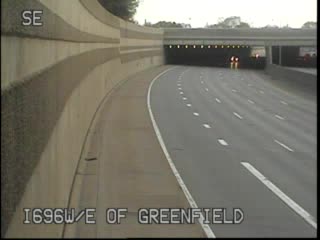 I-696 @ E of Greenfield-Traffic closest to camera is traveling West (2210) - USA