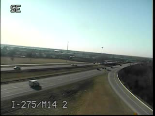 I-275 @ M-14-Traffic closest to camera is traveling south (2241) - USA