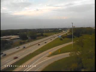 I-94 @ Greenfield-Traffic closest to camera is traveling east (2404) - USA