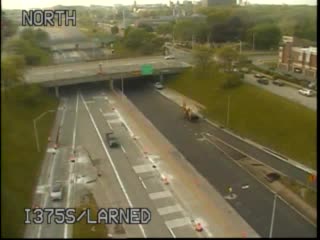 I-375 @ Larned-Traffic closest to camera is traveling South (2295) - USA