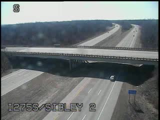 I-275 @ Sibley-Traffic closest to camera is traveling South (2314) - USA