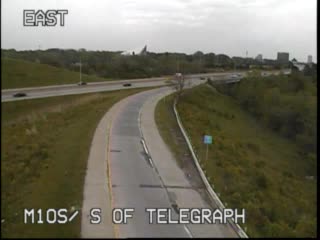 M-10 @ I-696 E-Traffic closest to camera is traveling south (2233) - USA