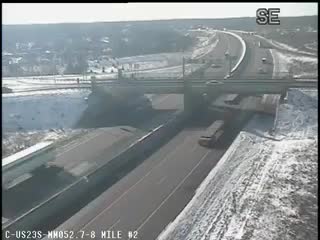 US-23 @ 8 Mile-Traffic closest to camera is traveling south (2361) - USA