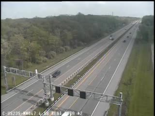 US-23 @ Northfield Church-Traffic closest to camera is traveling south (2362) - USA
