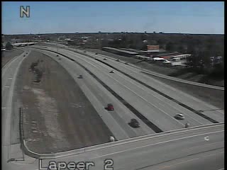 I-94 @ Lapeer-Traffic closest to camera is traveling west (2378) - USA