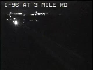 I-96 @ 3 Mile Rd-Traffic closest to camera is traveling west (2261) - USA