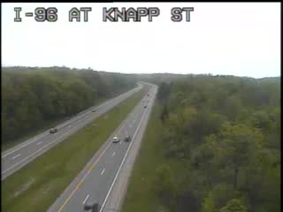 I-96 @ Knapp-Traffic closest to camera is traveling west (2263) - USA