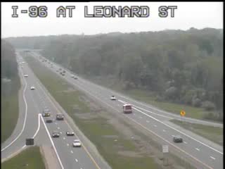 I-96 @ Leonard-Traffic closest to camera is traveling east (2265) - USA