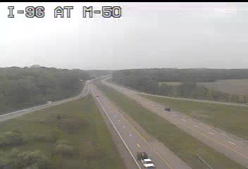 I-96 @ M-50-Traffic closest to camera is traveling west (2369) - USA