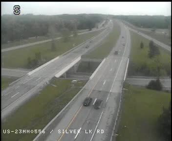 US-23 @ Silver Lake Rd.-Traffic closest to camera is traveling south (2370) - USA