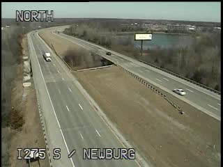 I-275 @ Newburg-Traffic closest to camera is traveling south (2321) - USA