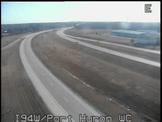 I-94 @ Port Huron Welcome Center-Traffic closest to camera is traveling west (2375) - USA