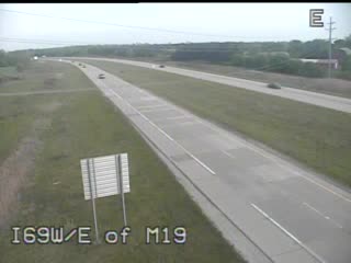 I-69 @ E. of M-19-Traffic closest to camera is traveling west (2390) - USA