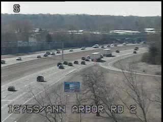 I-275 @ Ann Arbor Rd-Traffic closest to camera is traveling south (2596) - USA
