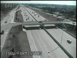 I-96 @ Farmington Rd-Traffic closest to camera is traveling west (2475) - USA