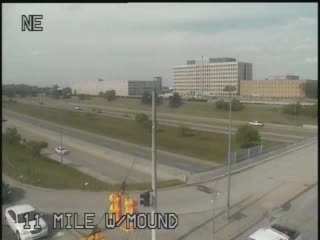 I696 & 11 MILE @ & 11 MILE-Traffic closest to camera is traveling south (2532) - USA