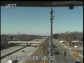 I-696 @ Hoover Rd-Traffic closest to camera is traveling west (2538) - USA