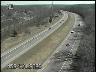 M-5 @ Halsted-Traffic closest to camera is traveling east (2592) - USA