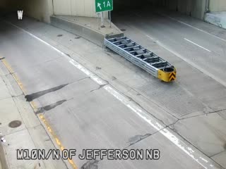 M-10 @ N of Jefferson NB-Traffic closest to camera is traveling north (2604) - USA