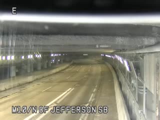 M-10 @ N of Jefferson SB-Traffic closest to camera is traveling south (2606) - USA