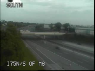 I-75 @ S of M-8-Traffic closest to camera is traveling north (2449) - USA