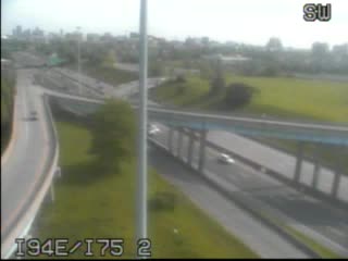 I-94 @ I-75 Camera 2-Traffic closest to camera is traveling east (2466) - USA