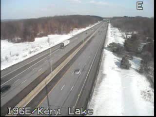 I-96 @ Kent Lake-Traffic closest to camera is traveling east (2495) - USA