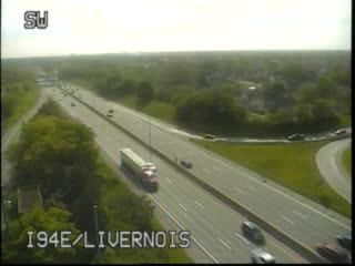 I-94 @ Livernois-Traffic closest to camera is traveling west (2496) - USA