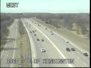 I-96 @ E of Kensington-Traffic closest to camera is traveling east (2502) - USA
